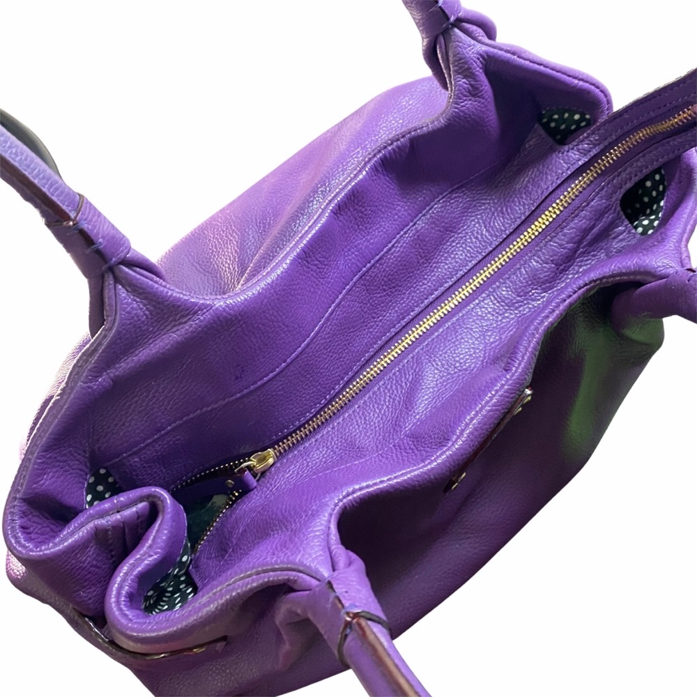 Kate Spade Violet Leather Satchel - Picture 6 of 13